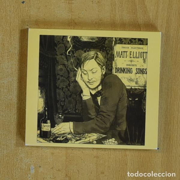 CDs de m&uacute;sica: MATT ELLIOTT - DRINKING SONGS - CD - Foto 1