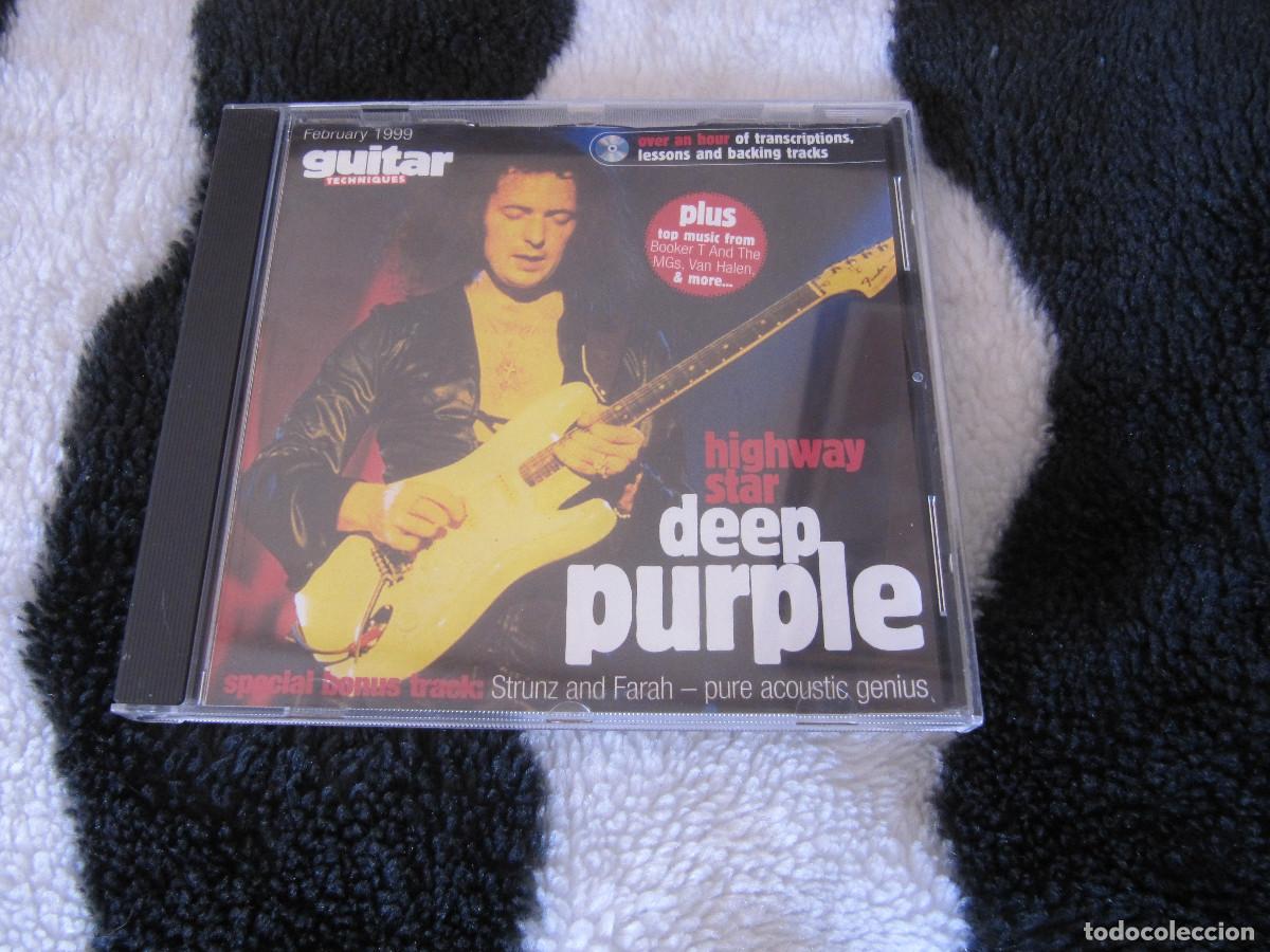 CDs de m&uacute;sica: GUITAR TECHNIQUES FEBRUARY 1999..DEEP PURPLE.. - Foto 1