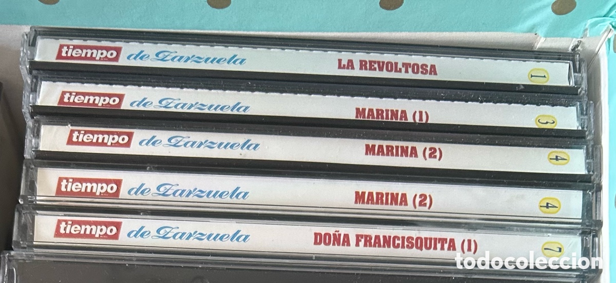 CDs de m&uacute;sica: CDs TIEMPO DE ZARZUELA - Foto 1