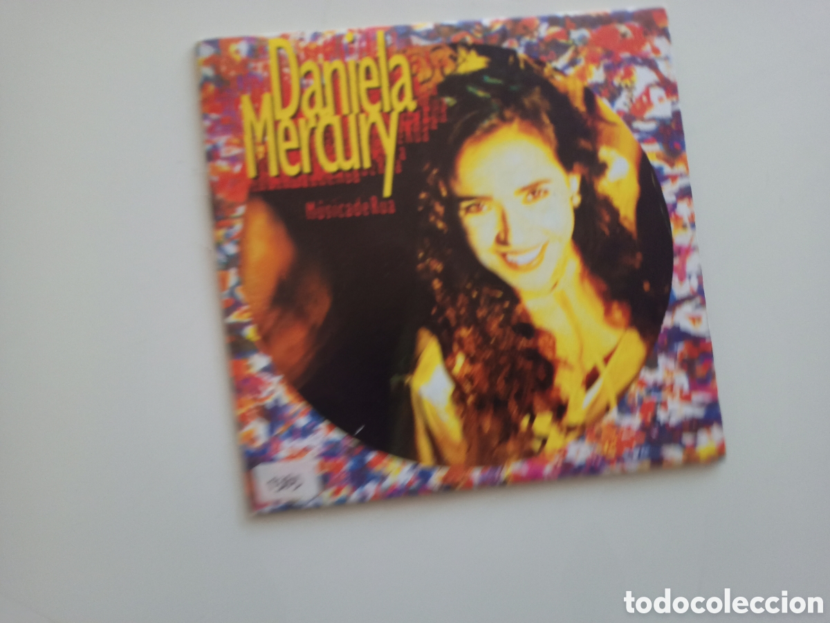 CDs de m&uacute;sica: Daniela Mercury - M&uacute;sica de rua (CD single) - Foto 1
