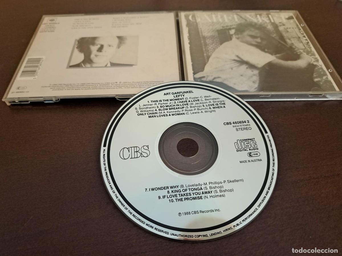 CDs de m&uacute;sica: ART GARFUNKEL - CD - LEFTY - PAUL SIMON - Foto 1