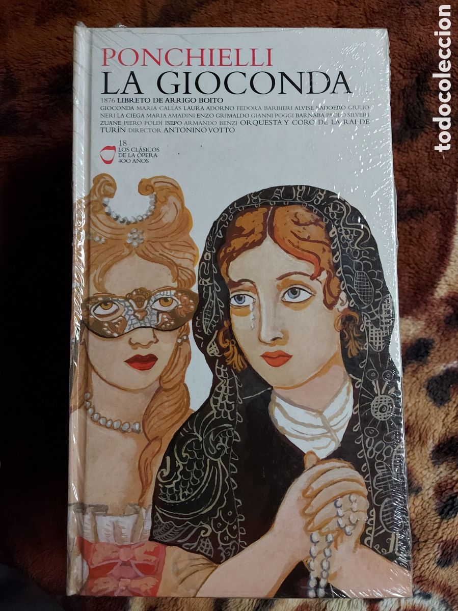 CDs de m&uacute;sica: LA GIOCONDA libro y doble cd - Foto 1