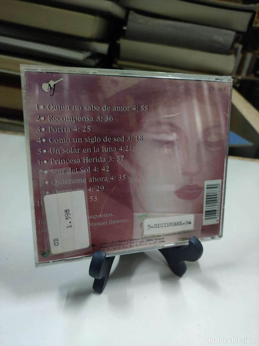 CDs de m&uacute;sica: Manuel Jim&eacute;nez &ndash; Princesa Herida - Foto 2