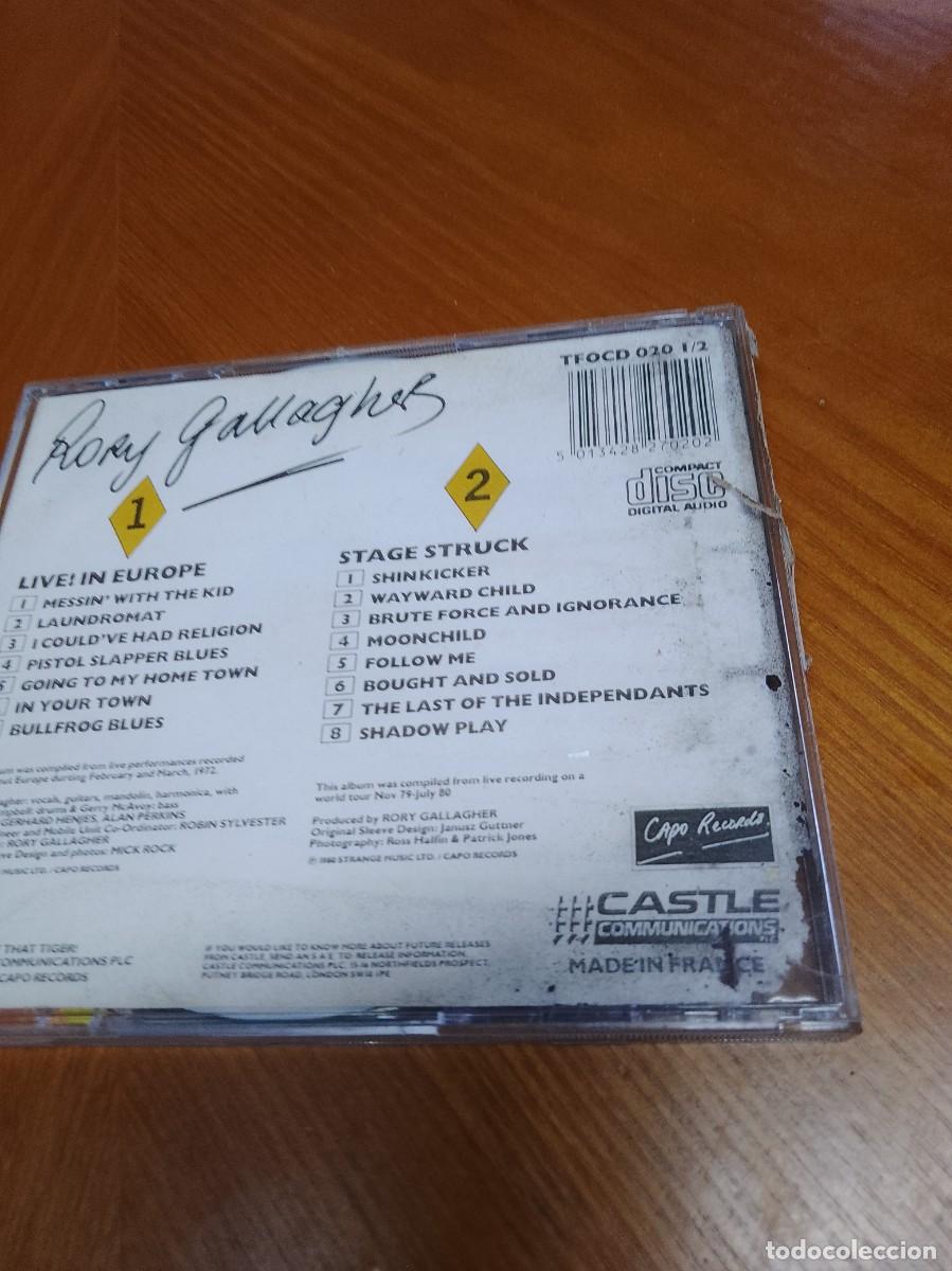 CDs de m&uacute;sica: Rory gallagher cd uso casero - Foto 3