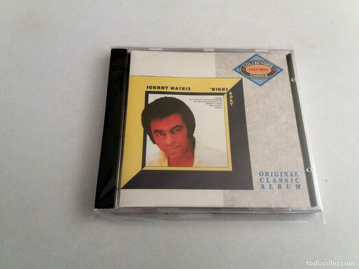 CDs de m&uacute;sica: JOHNNY MATHIS &rdquo;NIGHT & DAY&rdquo; CD 16 TRACKS COMO NUEVO - Foto 1