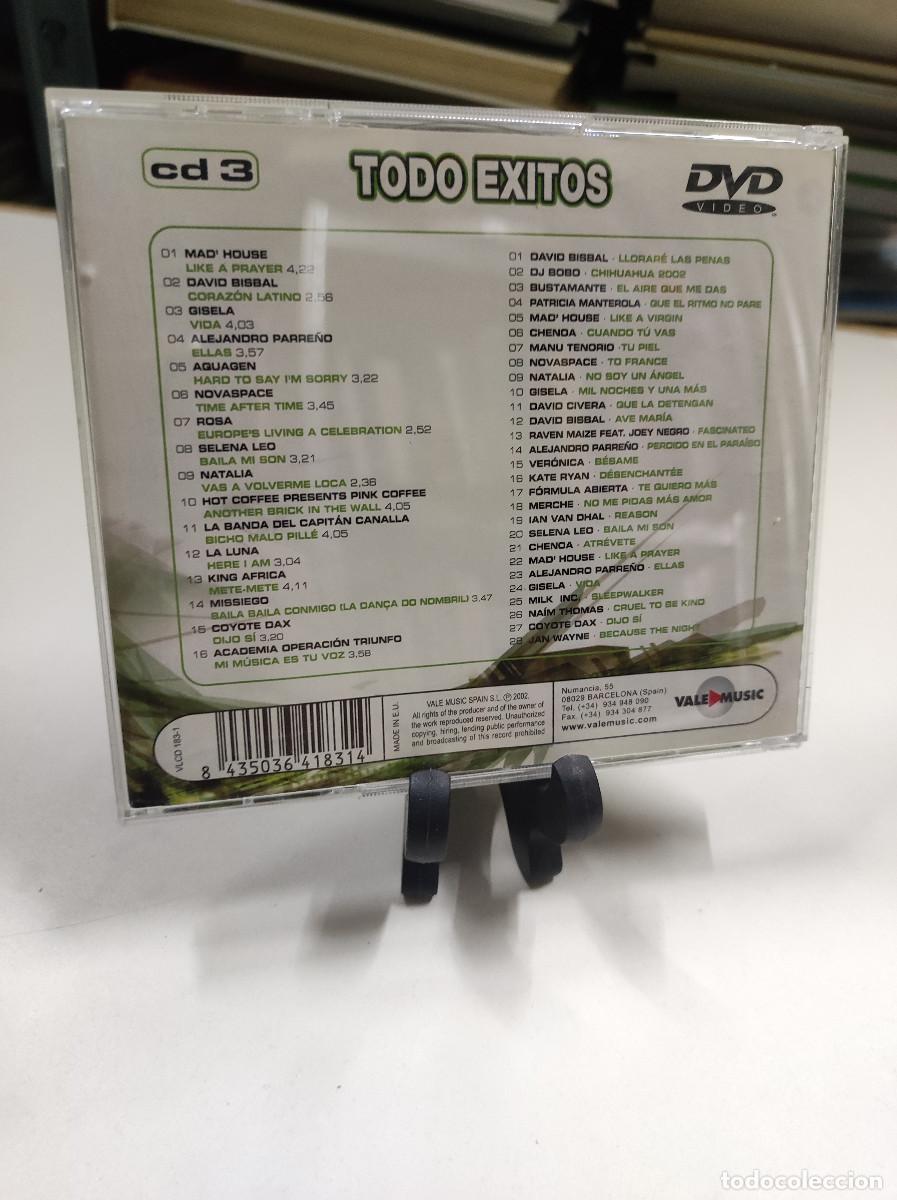 CDs de m&uacute;sica: TODO EXITOS LOS 50 N1 DEL A&Ntilde;O CD 3 Y DVD - Foto 2