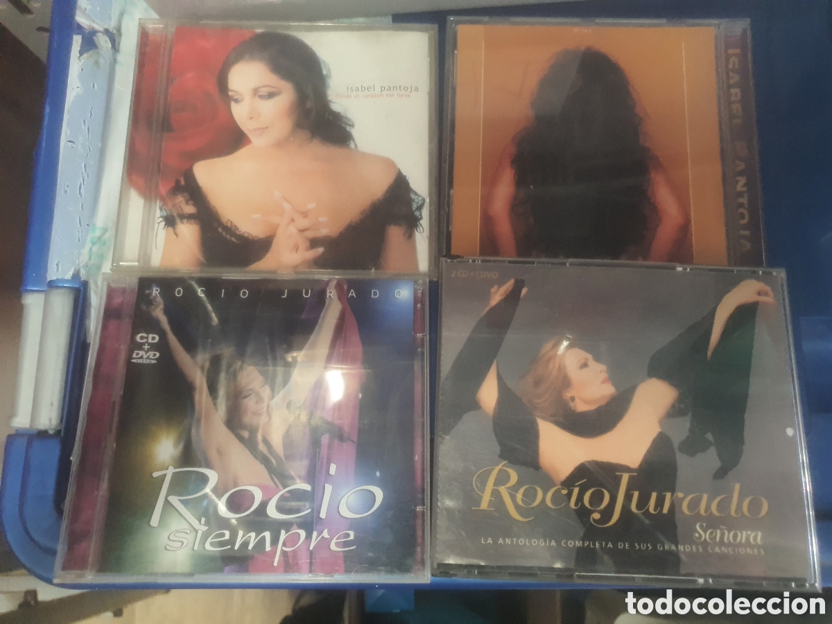 CDs de m&uacute;sica: 4 cd roc&iacute;o jurado e Isabel pantoja - Foto 1