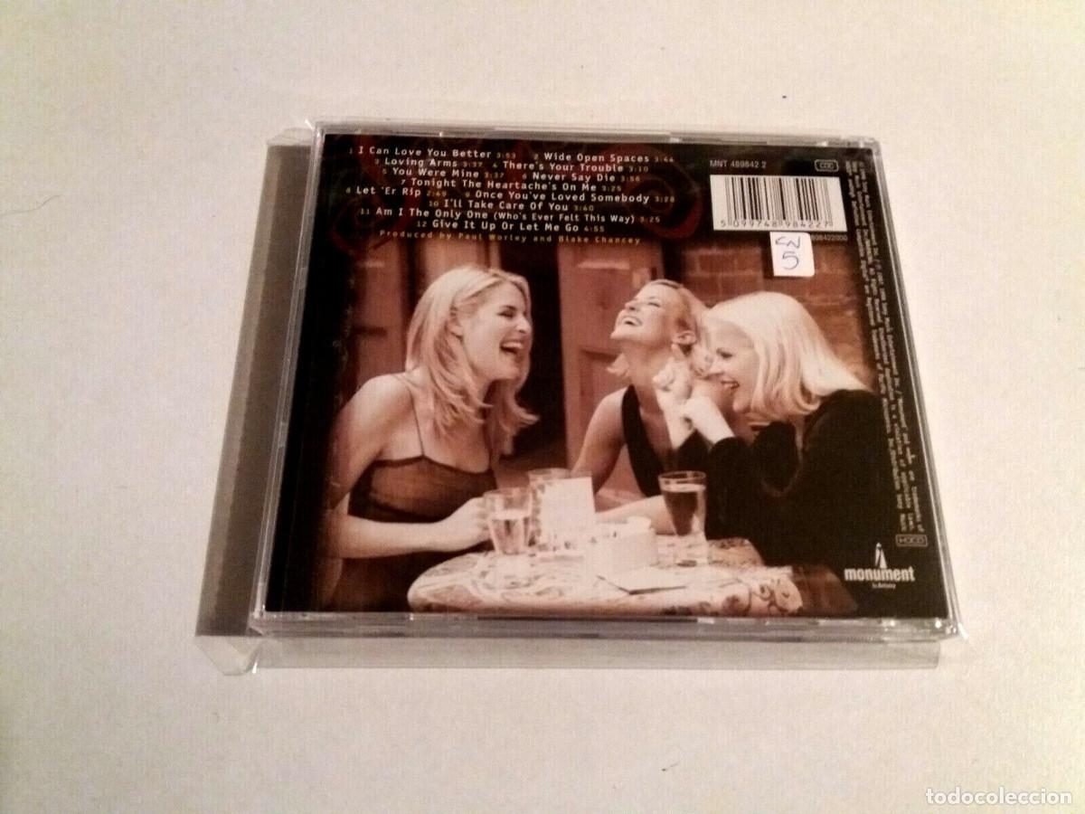CDs de m&uacute;sica: DIXIE CHICKS &rdquo;WIDE OPEN SPACES&rdquo; CD 12 TRACKS COMO NUEVO - Foto 2