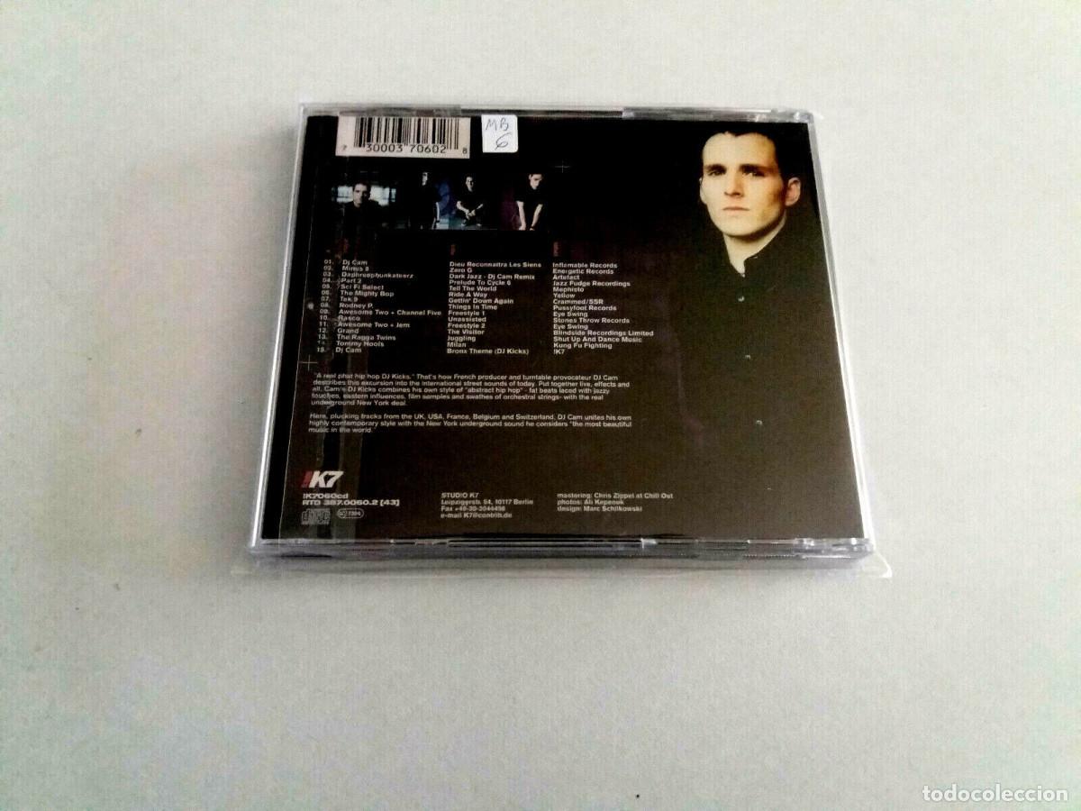 CDs de m&uacute;sica: DJ CAM &rdquo;DJ-KICKS&rdquo; CD 15 TRACKS - Foto 2