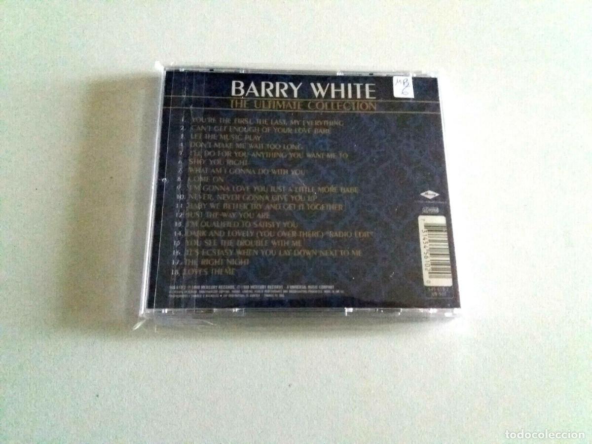 CDs de m&uacute;sica: BARRY WHITE &rdquo;THE ULTIMATE COLLECTION&rdquo; CD 18 TRACKS - Foto 2
