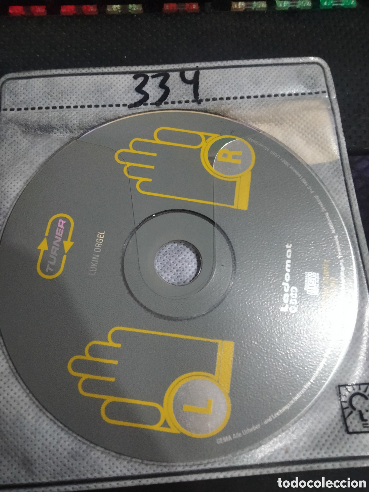 CDs de m&uacute;sica: CD Turner lukin orgel -334 (disco solo) - Foto 1