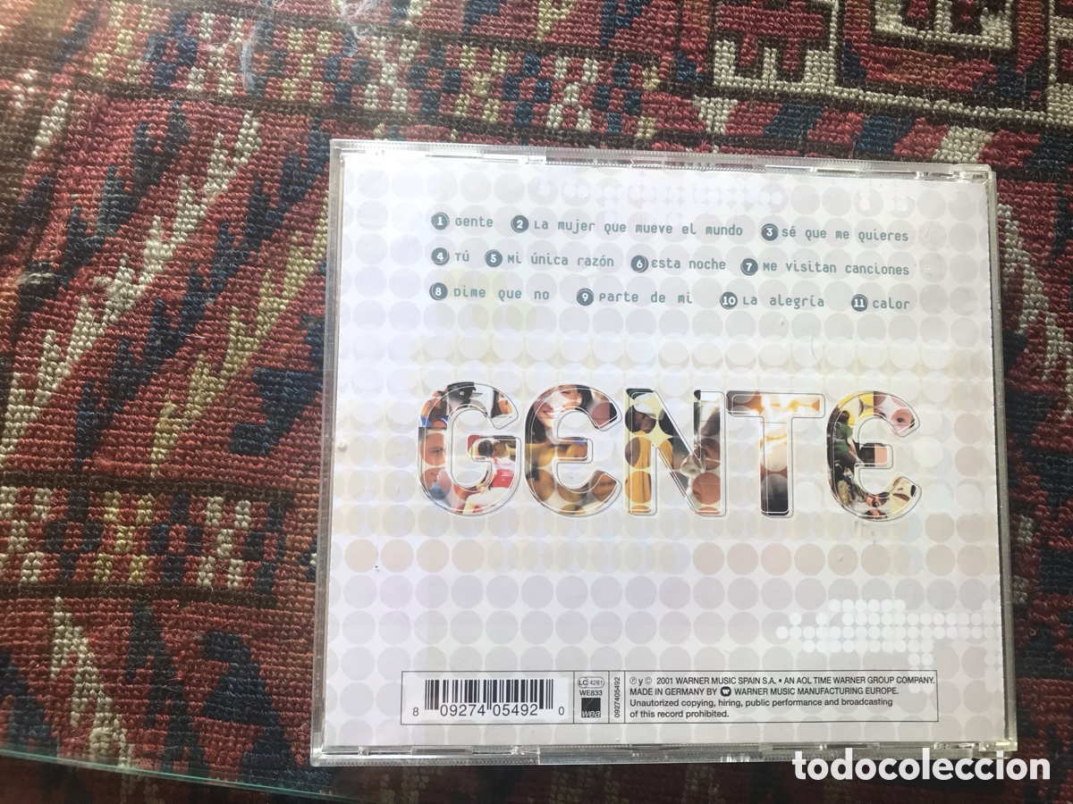 CDs de m&uacute;sica: Presuntos implicados. Gente - Foto 2