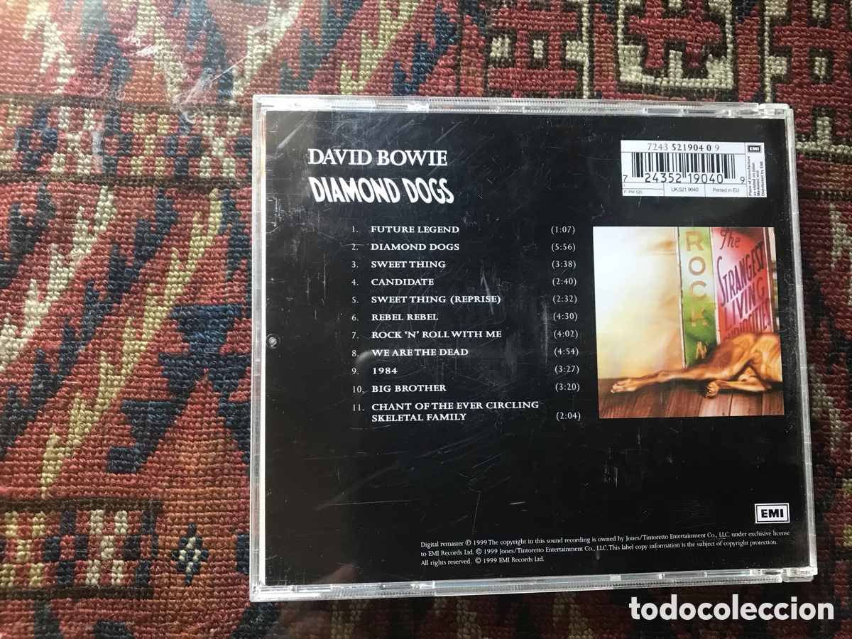 CDs de m&uacute;sica: Diamond dogs. David Bowie. - Foto 2