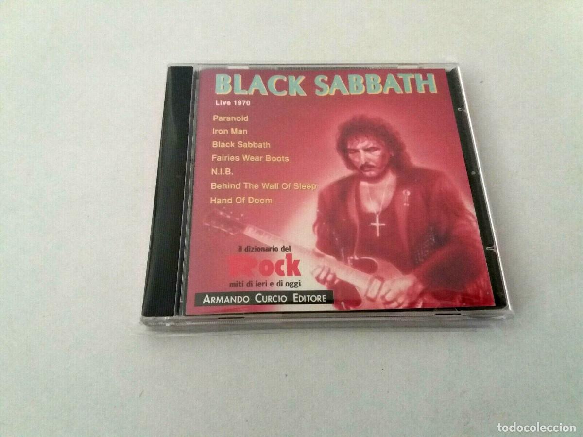 CDs de m&uacute;sica: BLACK SABBATH &rdquo;LIVE 1970&rdquo; CD 7 TRACKS - Foto 1