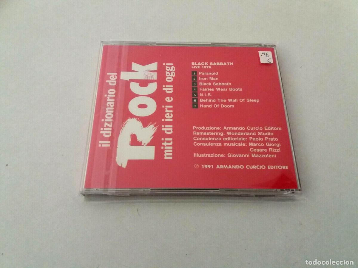 CDs de m&uacute;sica: BLACK SABBATH &rdquo;LIVE 1970&rdquo; CD 7 TRACKS - Foto 2