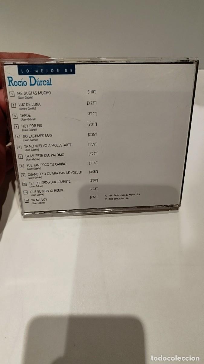 CDs de m&uacute;sica: Lo mejor de Roc&iacute;o Durcal.Cd - Foto 3