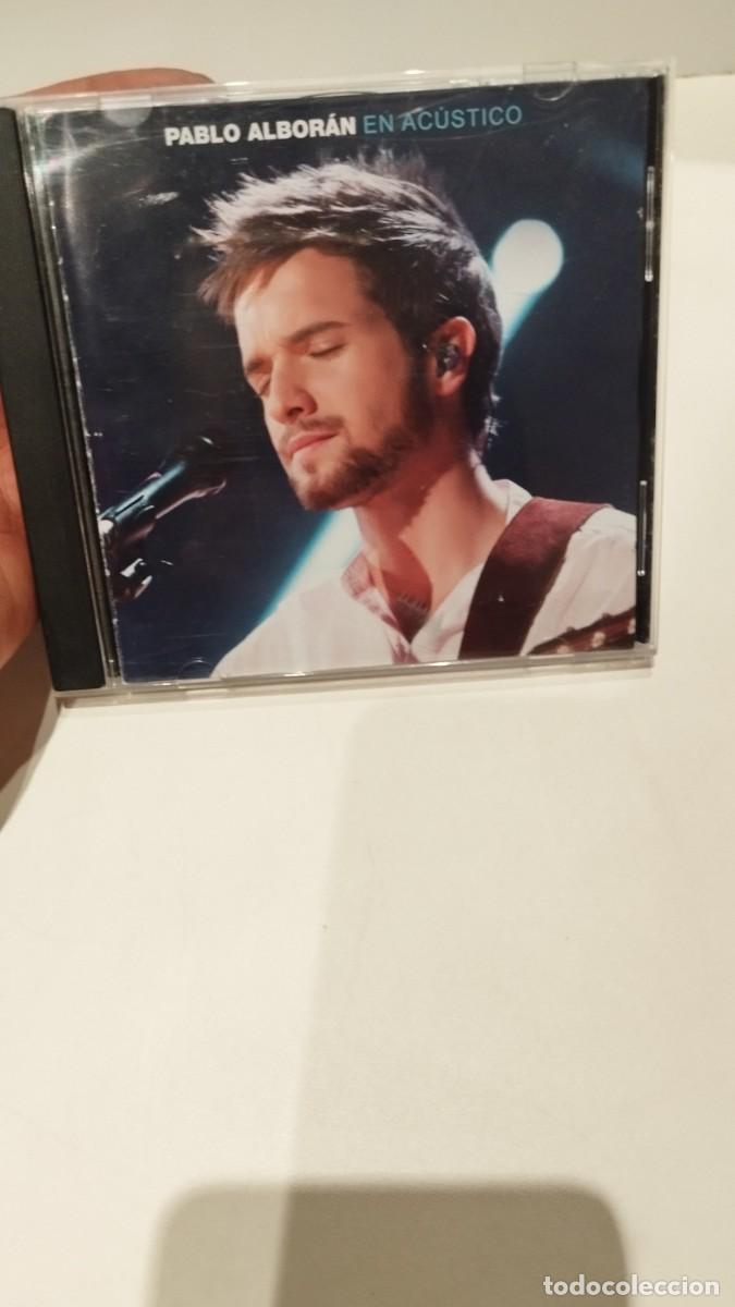 CDs de m&uacute;sica: Pablo Albor&aacute;n,en ac&uacute;stico.Cd - Foto 1