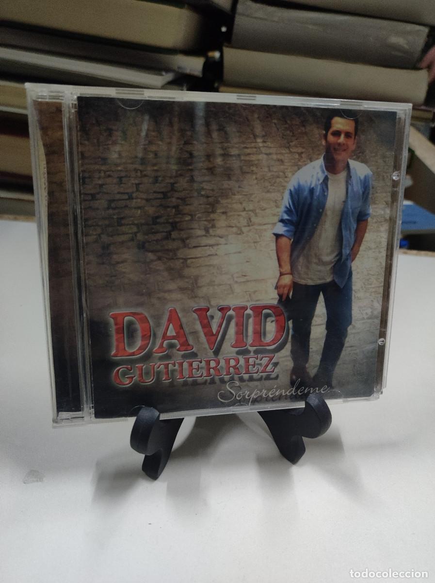 CDs de m&uacute;sica: David Guti&eacute;rrez &ndash; Sorpr&eacute;ndeme - Foto 1