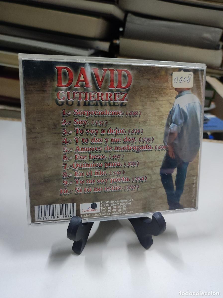 CDs de m&uacute;sica: David Guti&eacute;rrez &ndash; Sorpr&eacute;ndeme - Foto 2