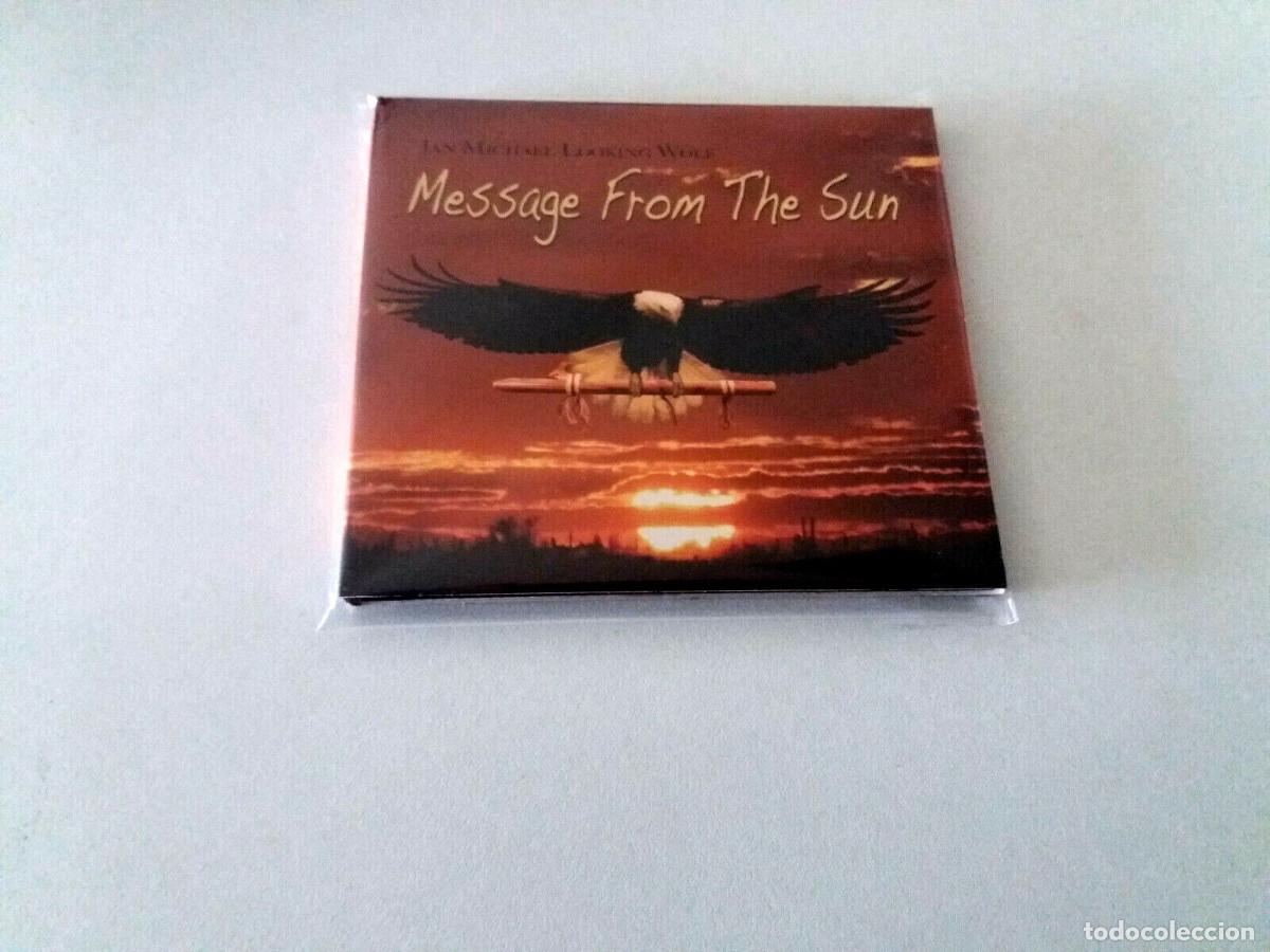 CDs de m&uacute;sica: JAN MICHAEL LOOKING WOLF &rdquo;MESSAGE FROM THE SUN&rdquo; CD DIGIPACK - Foto 1