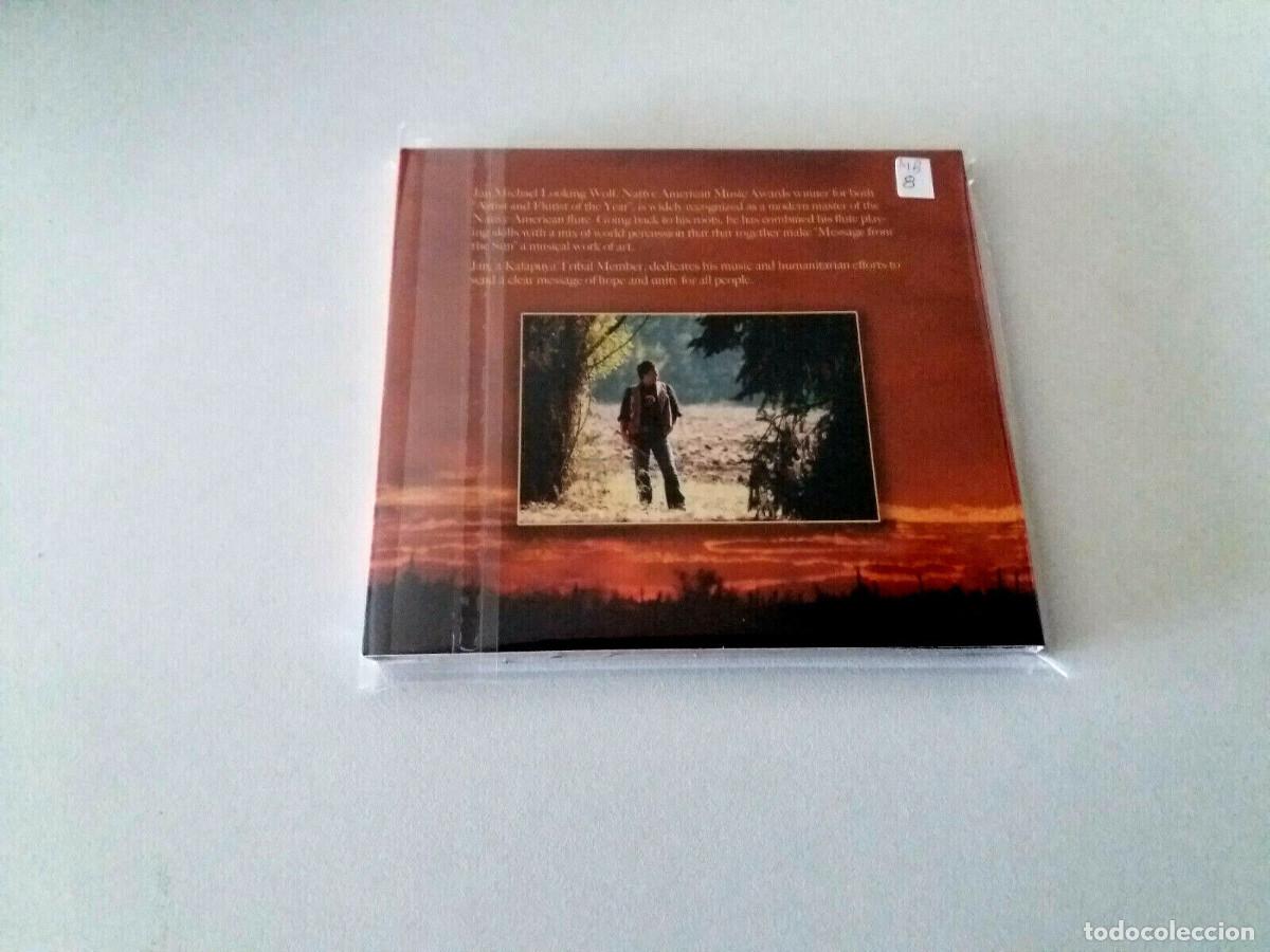 CDs de m&uacute;sica: JAN MICHAEL LOOKING WOLF &rdquo;MESSAGE FROM THE SUN&rdquo; CD DIGIPACK - Foto 2