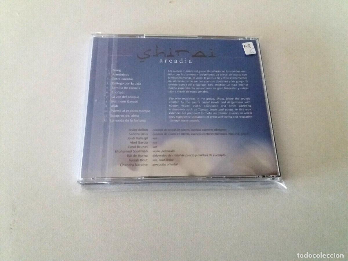 CDs de m&uacute;sica: SHIRAI &rdquo;ARCADIA&rdquo; CD 12 TRACKS - Foto 2