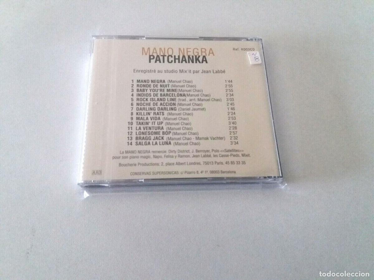 CDs de m&uacute;sica: MANO NEGRA &rdquo;PATCHANKA&rdquo; CD 14 TRACKS COMO NUEVO - Foto 2