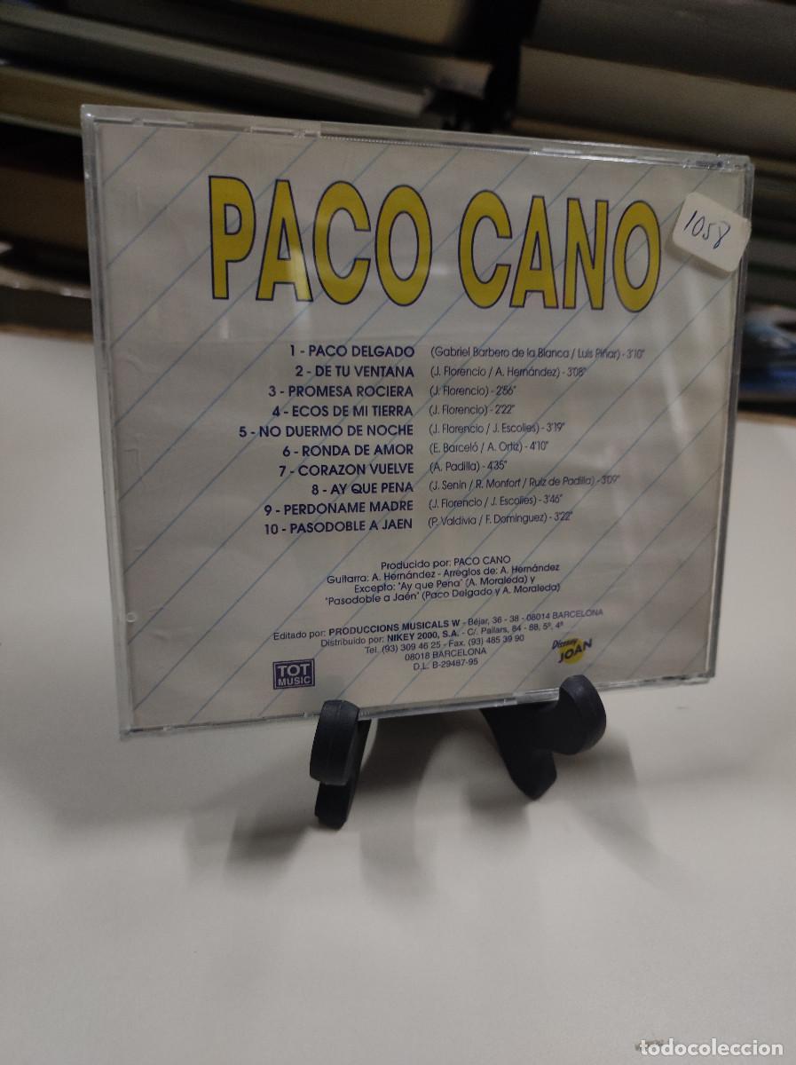 CDs de m&uacute;sica: PACO CANO TOT MUSIC . - Foto 2