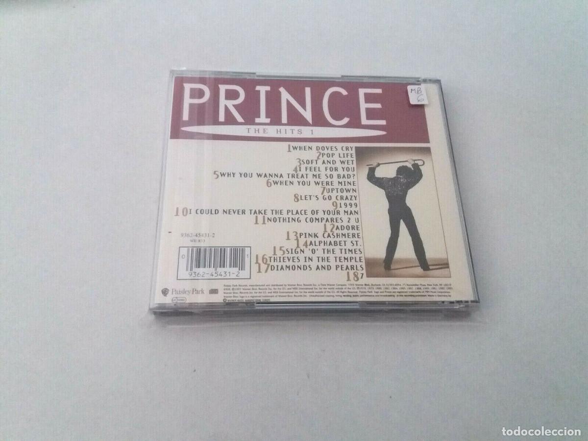 CDs de m&uacute;sica: PRINCE &rdquo;THE HITS 1&rdquo; CD 18 TRACKS - Foto 2