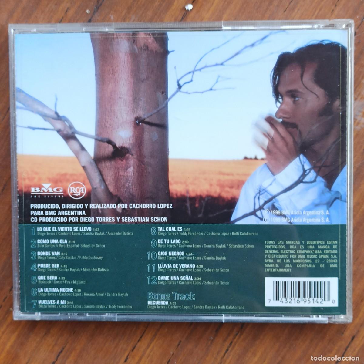CDs de m&uacute;sica: CD Diego Torres &ndash; Tal Cual Es - Foto 2