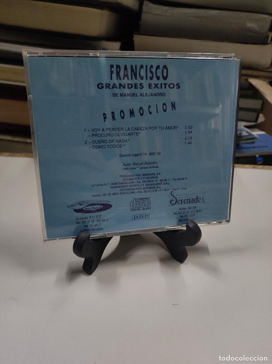 CDs de m&uacute;sica: Francisco &ndash; Grandes Exitos (De Manuel Alejandro) - Foto 2