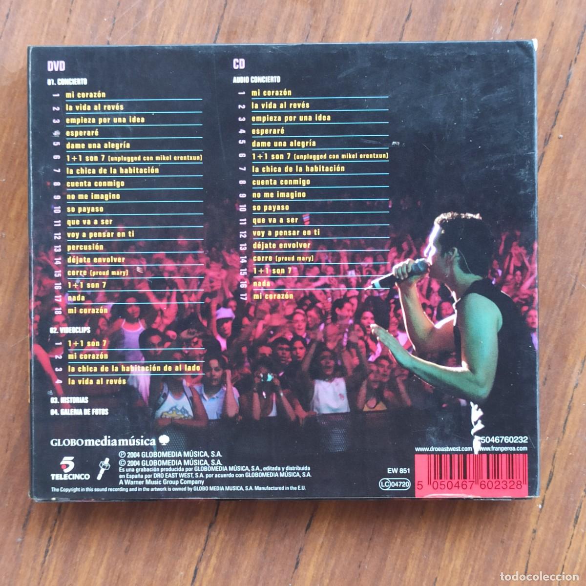 CDs de m&uacute;sica: CD Fran Perea &ndash; En Concierto - Foto 2