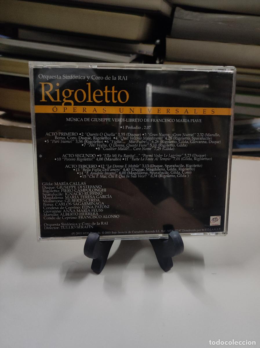 CDs de m&uacute;sica: RIGOLETTO OPERAS UNIVERSALES - Foto 2