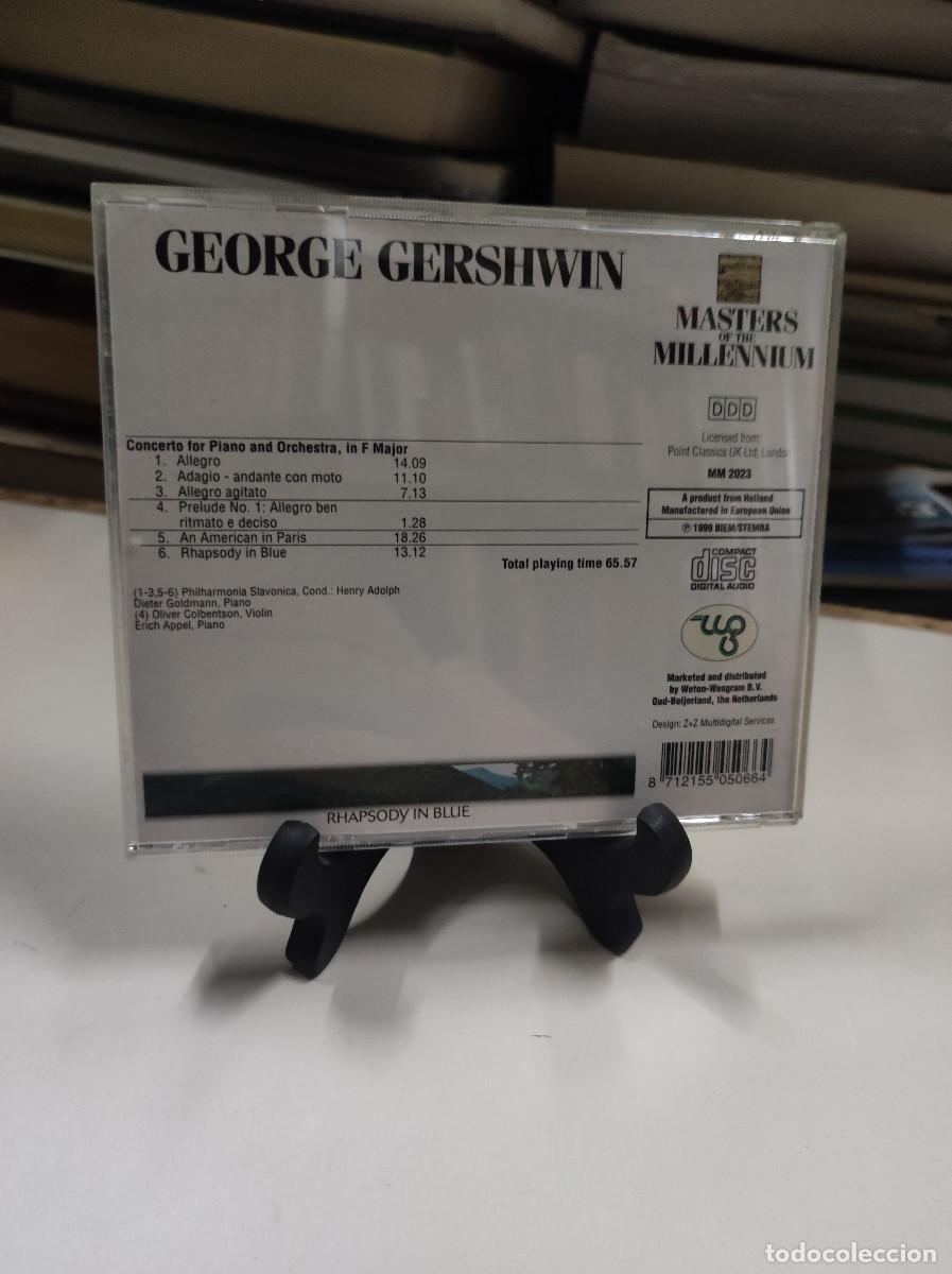 CDs de m&uacute;sica: GEORGE GERSHWIN RHAPSODY IN BLUE - Foto 2