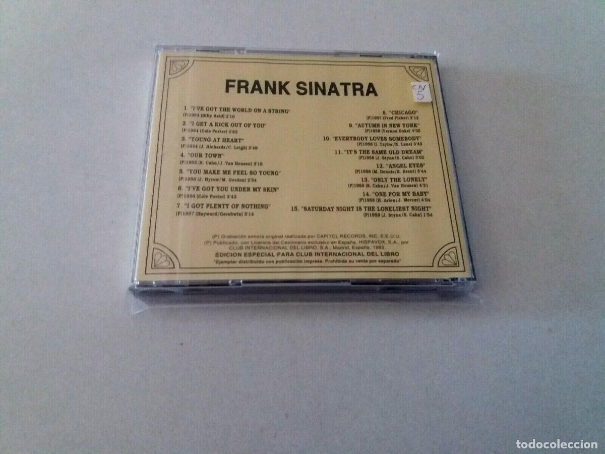 CDs de m&uacute;sica: FRANK SINATRA &rdquo;LOS 60 DE LOS 60&rdquo; CD 15 TRACKS COMO NUEVO - Foto 2