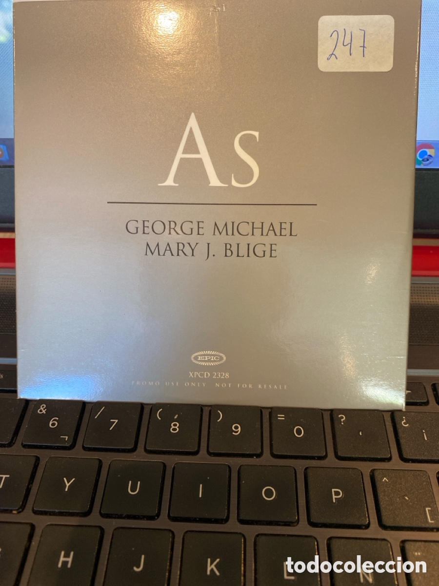 CDs de m&uacute;sica: GEORGE MICHAEL Y MARY J. BLIGE - AS CD SINGLE 1 TEMA - Foto 1