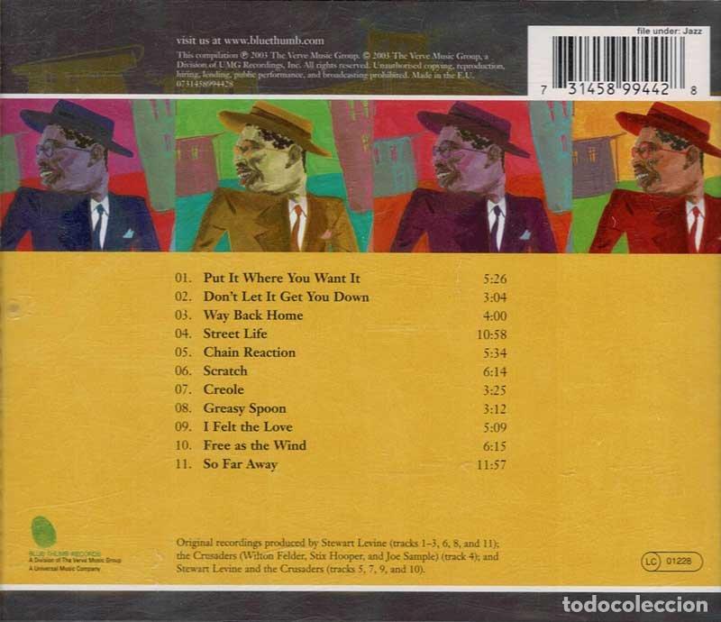 CDs de m&uacute;sica: The Crusaders - Groove Crusade. CD - Foto 2