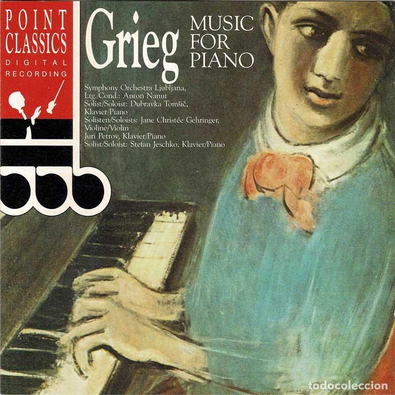 CDs de m&uacute;sica: Grieg - Music For Piano. CD - Foto 1