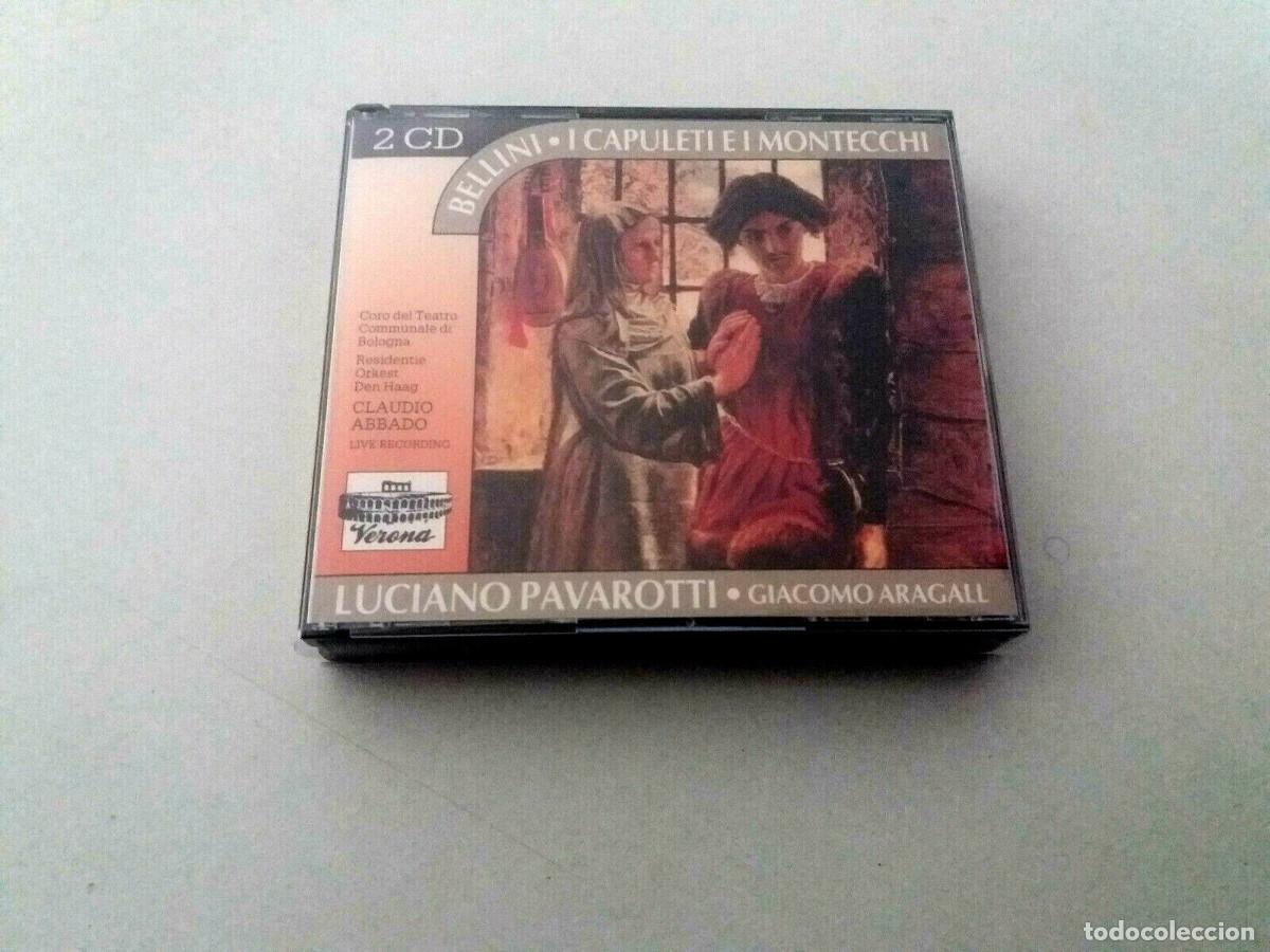 CDs de M&uacute;sica: BELLINI &rdquo;I CAPULETI E I MONTECCHI&rdquo; 2CD COMO NUEVO LUCIANO PAVAROTTI CLAUDIO ABBA