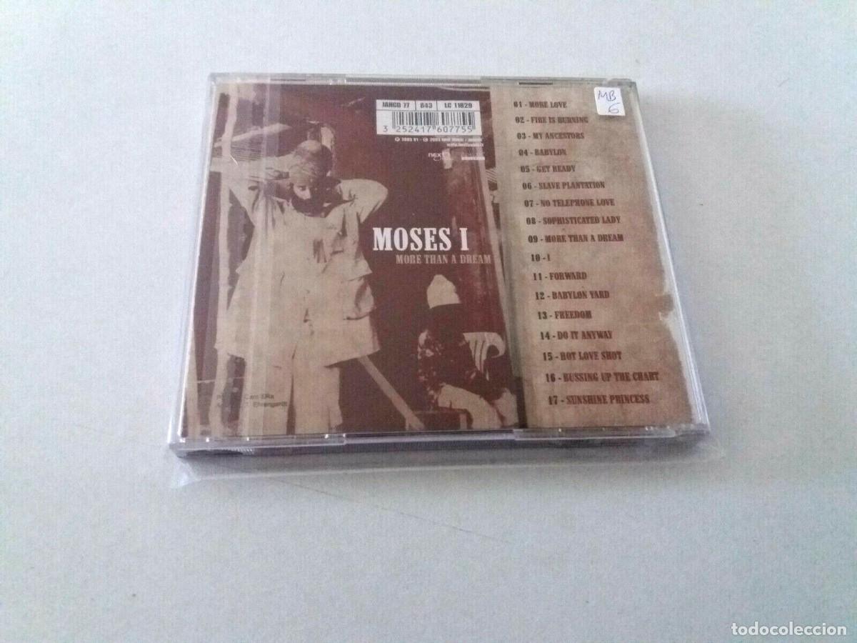 CDs de m&uacute;sica: MOSES I &rdquo;MORE THAN A DREAM&rdquo; CD 17 TRACKS - Foto 2