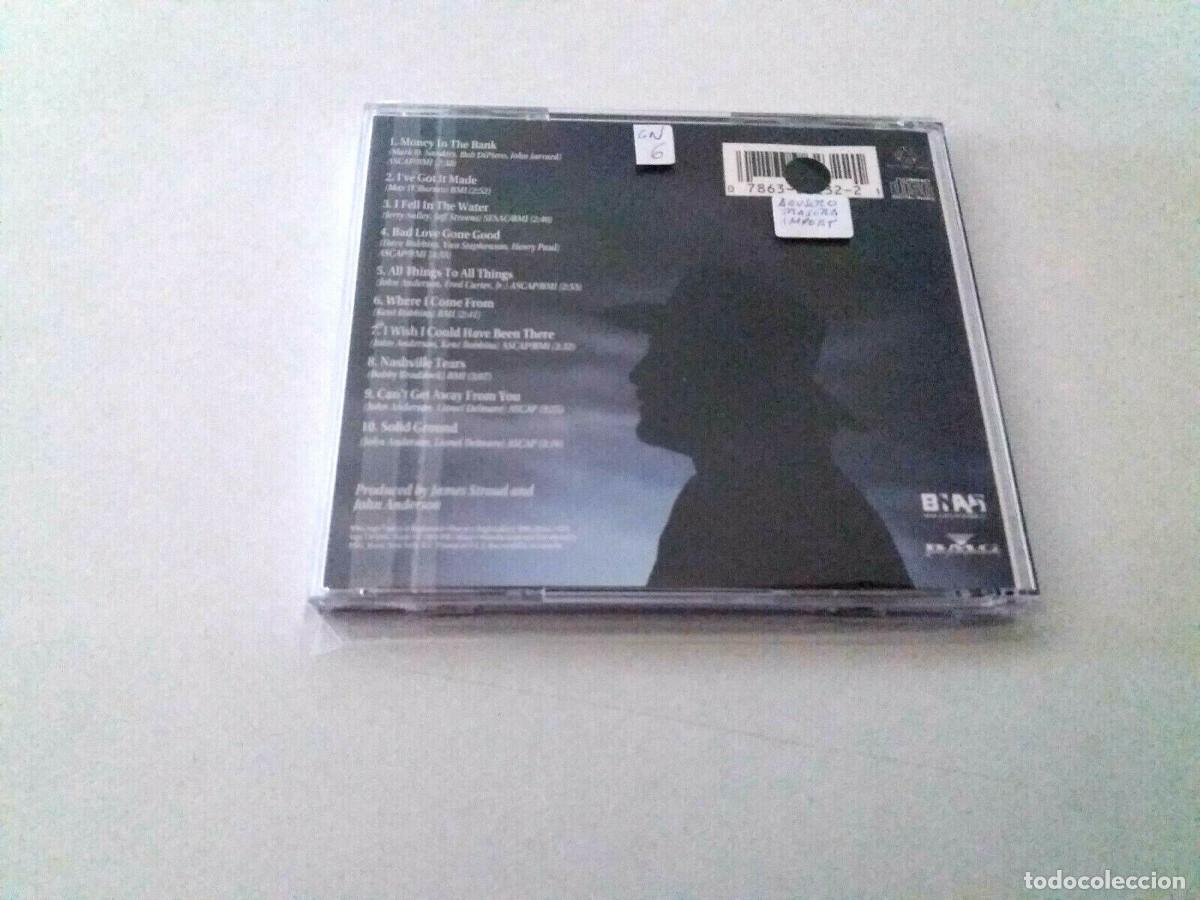 CDs de m&uacute;sica: JOHN ANDERSON &rdquo;SOLID GROUND&rdquo; CD 10 TRACKS COMO NUEVO - Foto 2