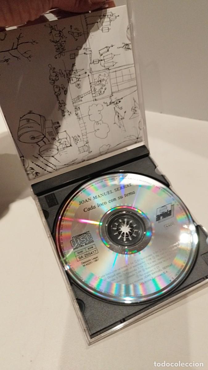 CDs de m&uacute;sica: Serrat &ndash; Cada Loco Con Su Tema. Cd - Foto 2