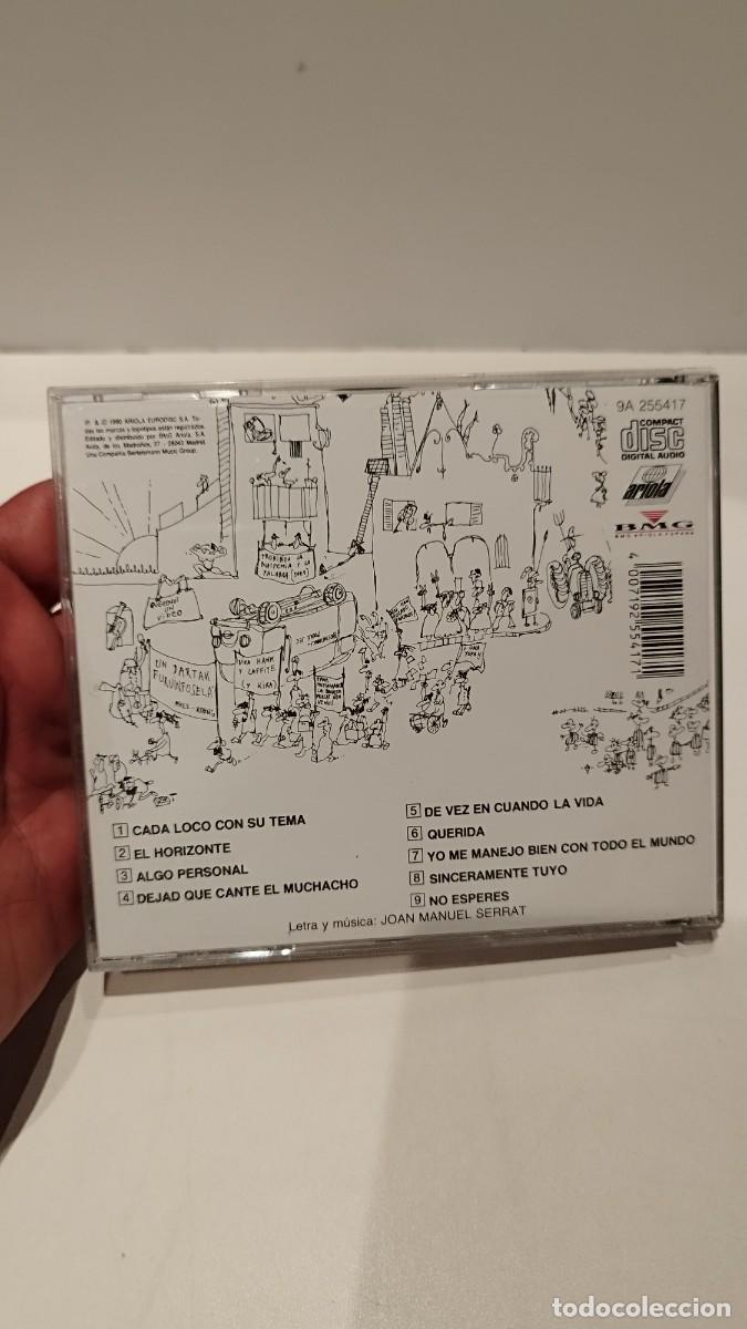 CDs de m&uacute;sica: Serrat &ndash; Cada Loco Con Su Tema. Cd - Foto 3