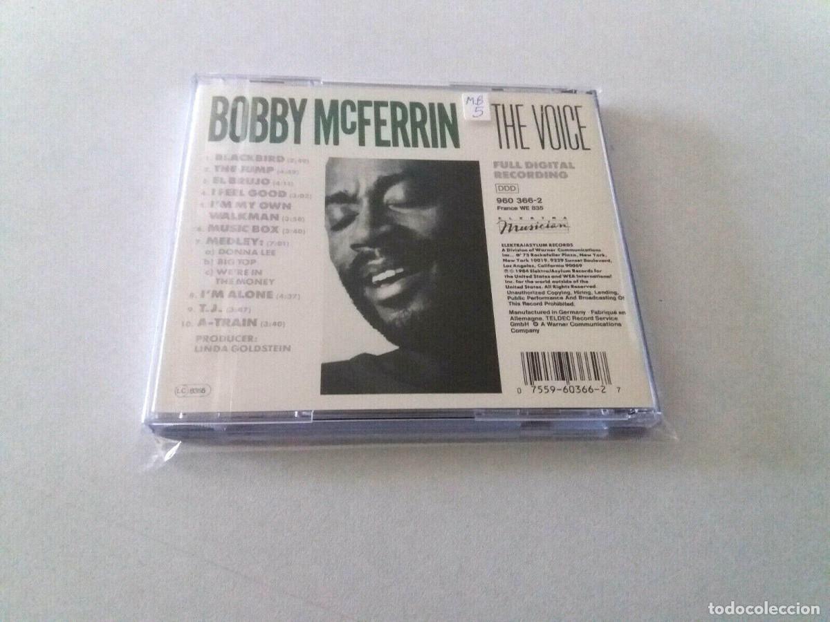 CDs de m&uacute;sica: BOBBY McFERRIN &rdquo;THE VOICE&rdquo; CD 10 TRACKS - Foto 2