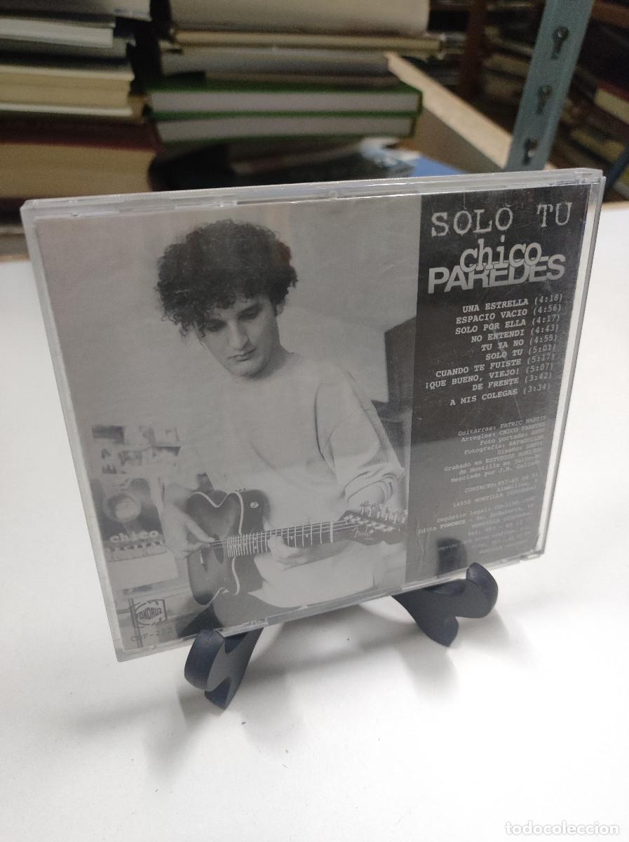 CDs de m&uacute;sica: Chico Paredes &ndash; Solo Tu - Foto 3