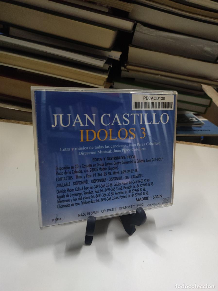 CDs de m&uacute;sica: Juan Castillo &ndash; &Iacute;dolos 3 - Foto 2