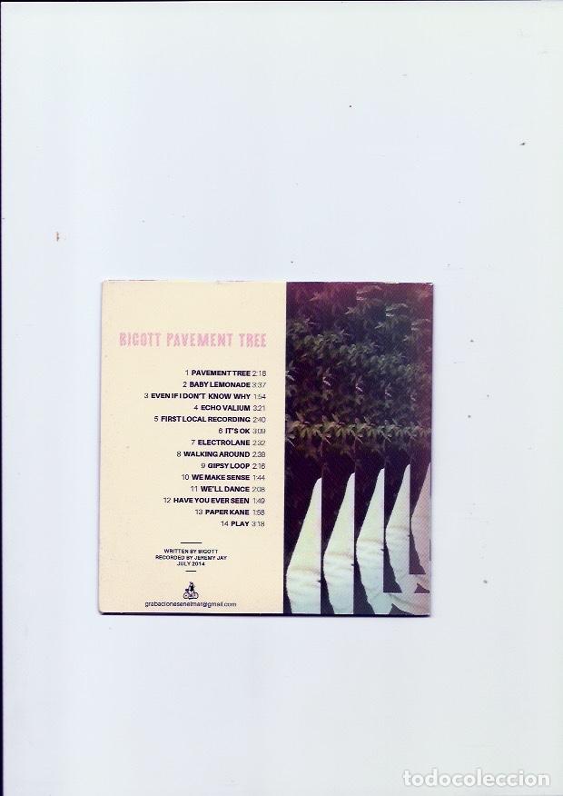 CDs de m&uacute;sica: BIGOTT. Pavement tree. (cd album 2014) - Foto 2