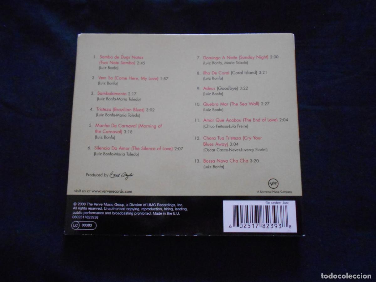 CDs de m&uacute;sica: LUIZ BONFA - BOSSA NOVA - 13 TEMAS - Foto 2