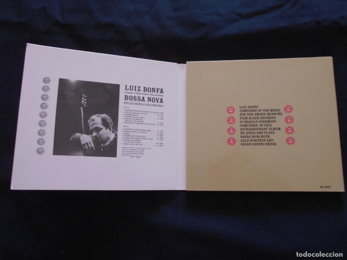 CDs de m&uacute;sica: LUIZ BONFA - BOSSA NOVA - 13 TEMAS - Foto 3