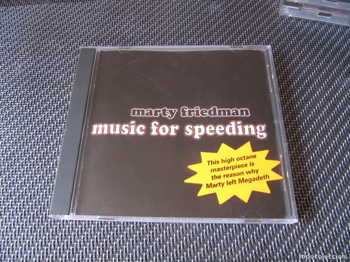 marty friedman-music for speeding megadeth - Compra venta en 